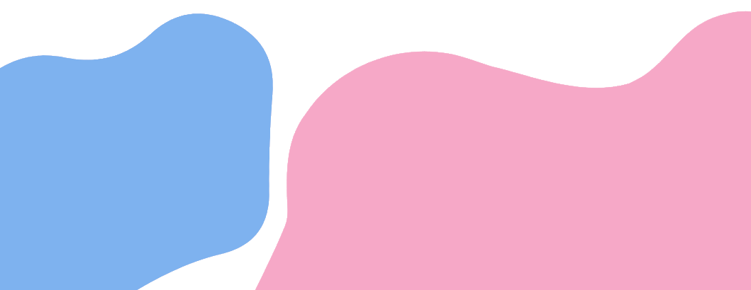 Coin rose et bleu